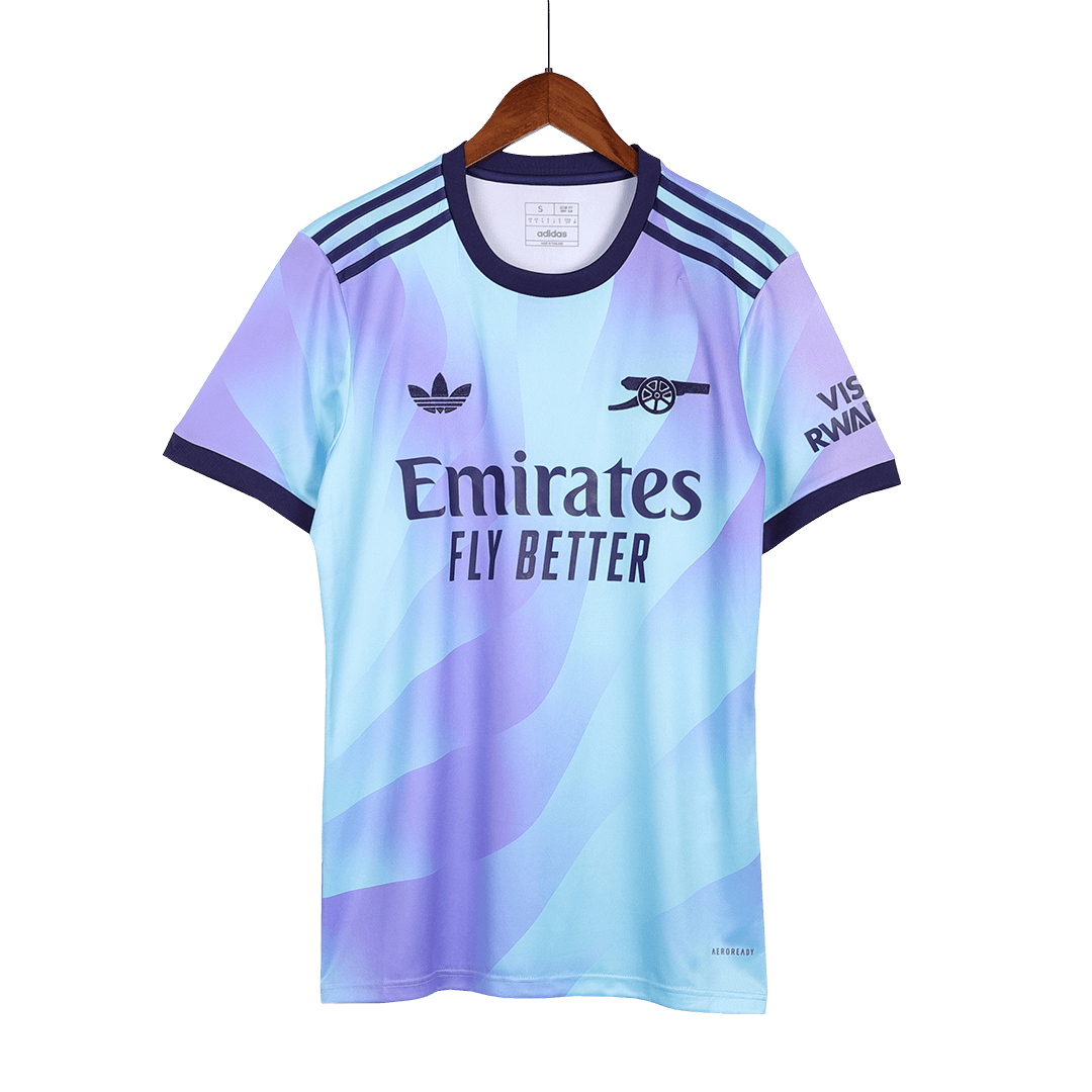 Arsenal Third Away Soccer Jersey Kit(Jersey+Shorts+Socks) 2024/25 Top Soccer Jerseys Store