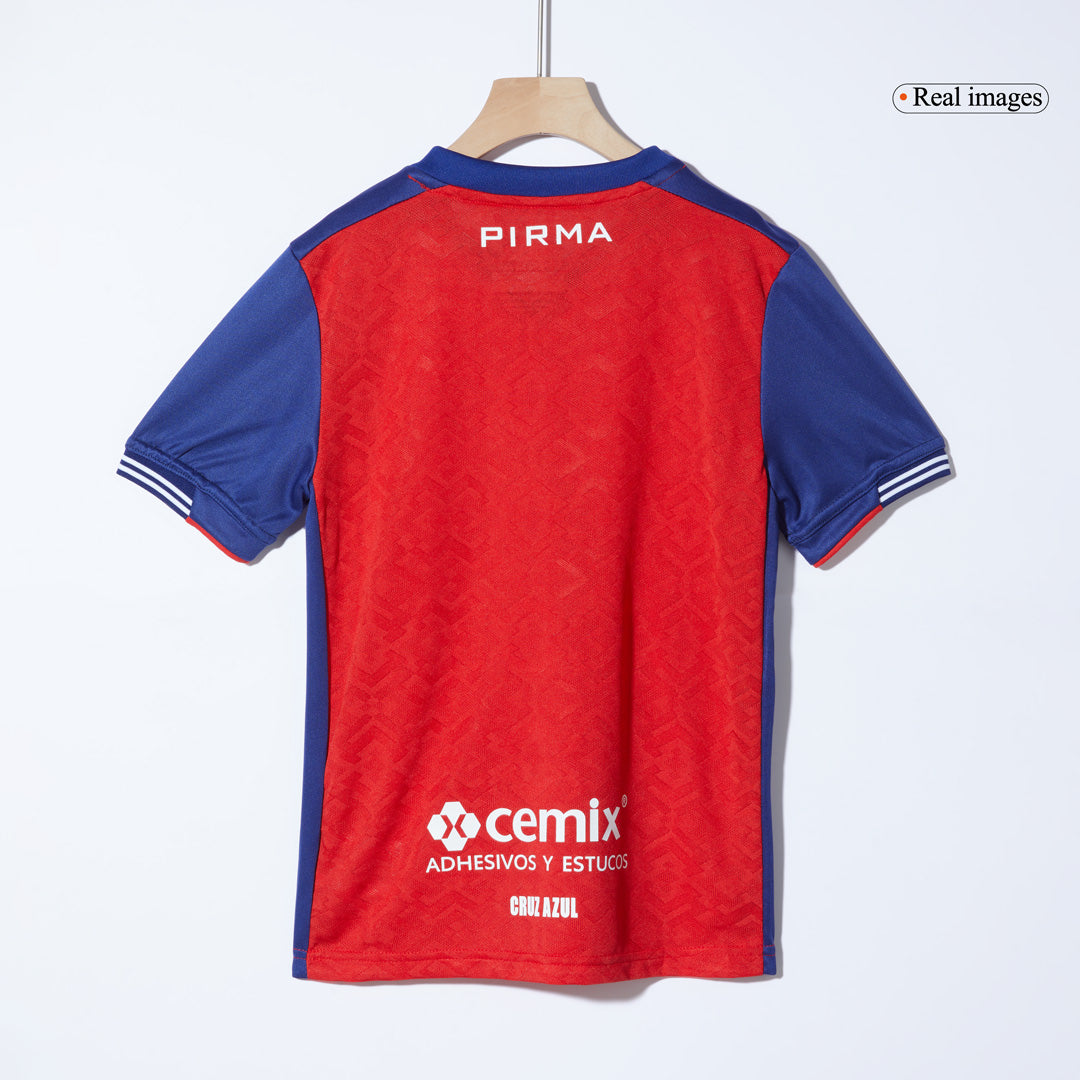 Kid's Cruz Azul Third Away  Soccer Jersey Kit(Jersey+Shorts) 2024/25 Top Soccer Jerseys Store