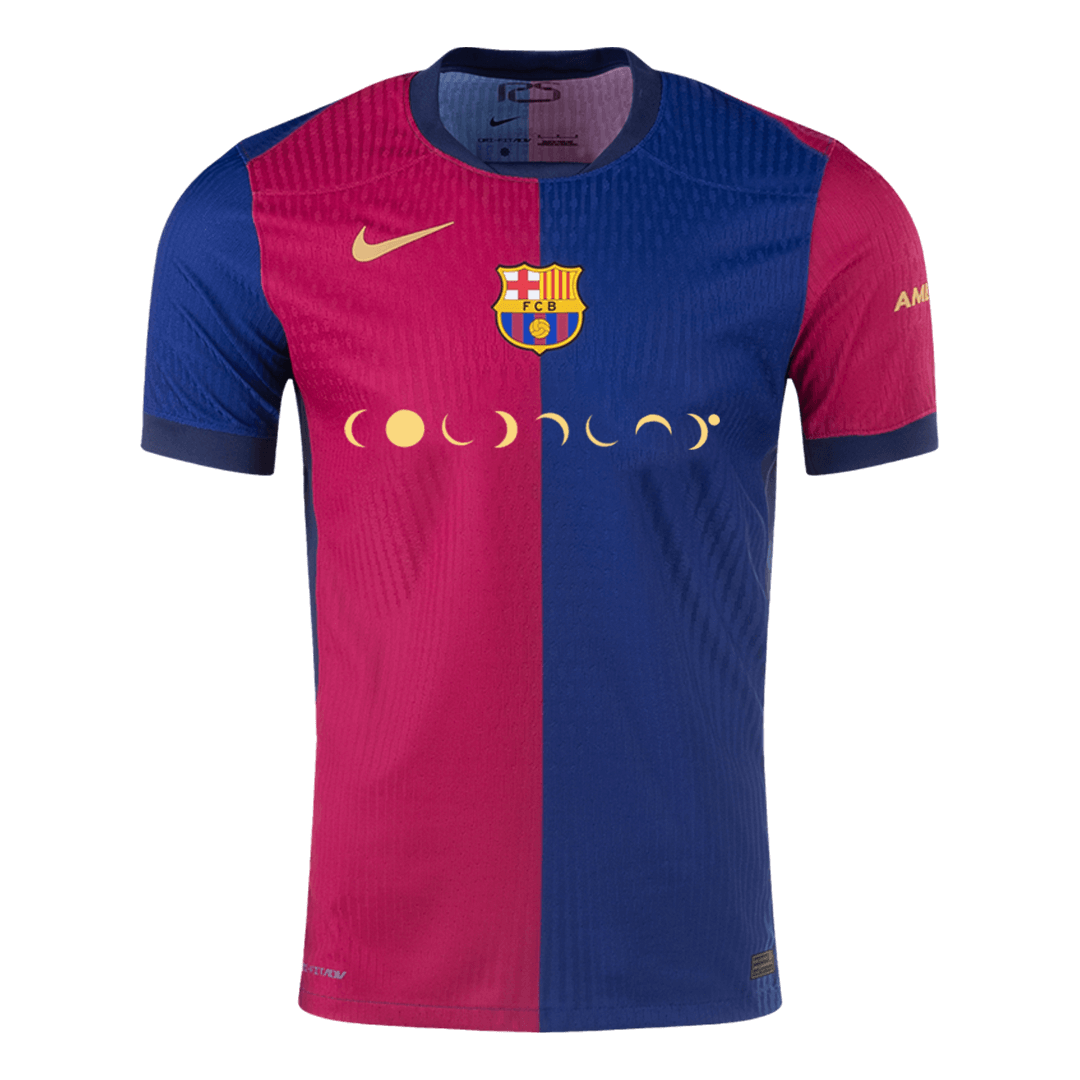 Player Version Barcelona Home Soccer Jersey 2024/25 - COLDPLAY Top Soccer Jerseys Store