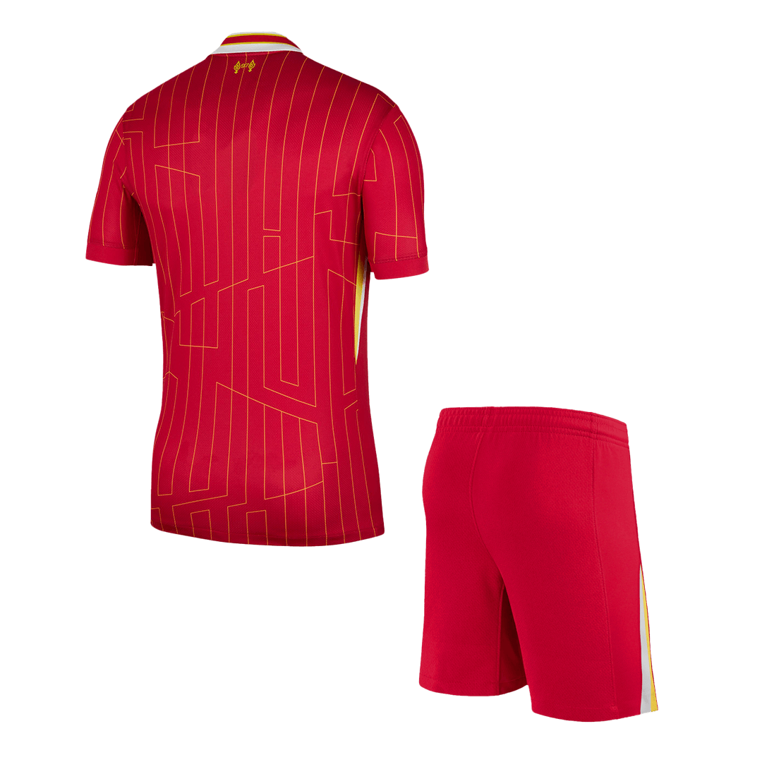 Liverpool Home Soccer Jersey Kit(Jersey+Shorts) 2024/25 Top Soccer Jerseys Store