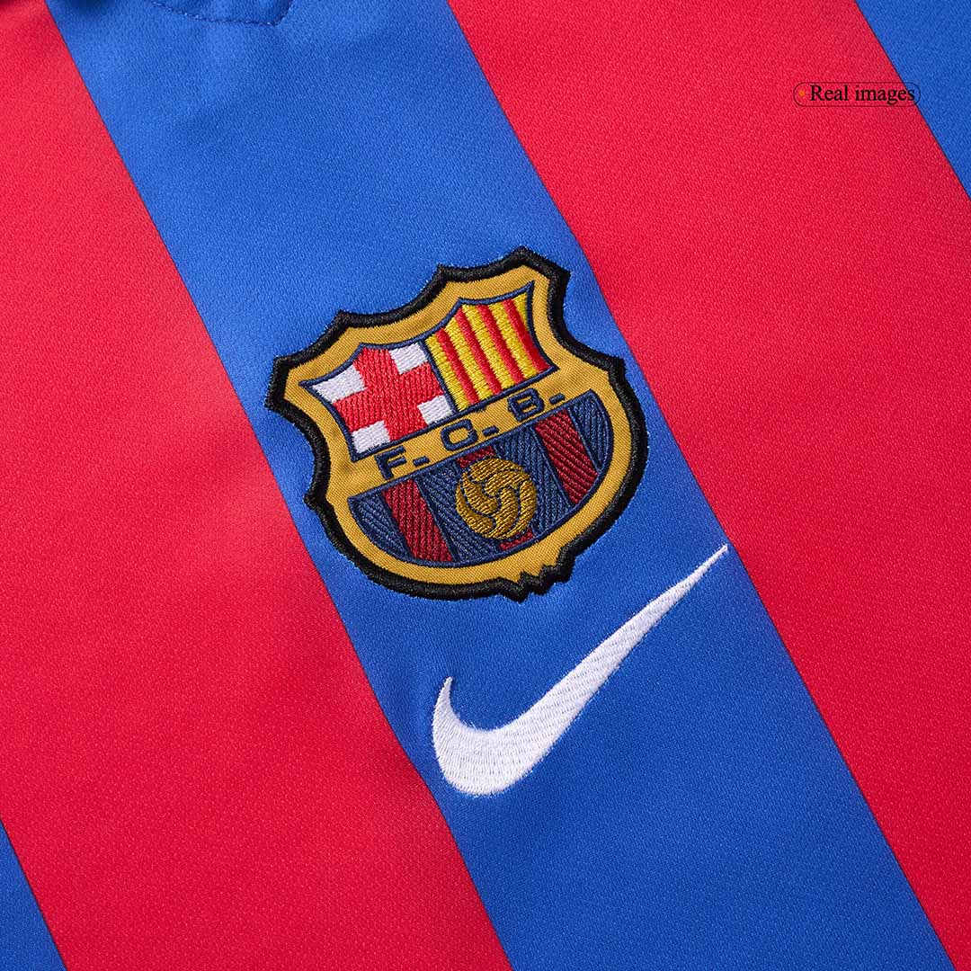 Retro XAVI #6 2001/02 Barcelona Home Soccer Jersey Top Soccer Jerseys Store