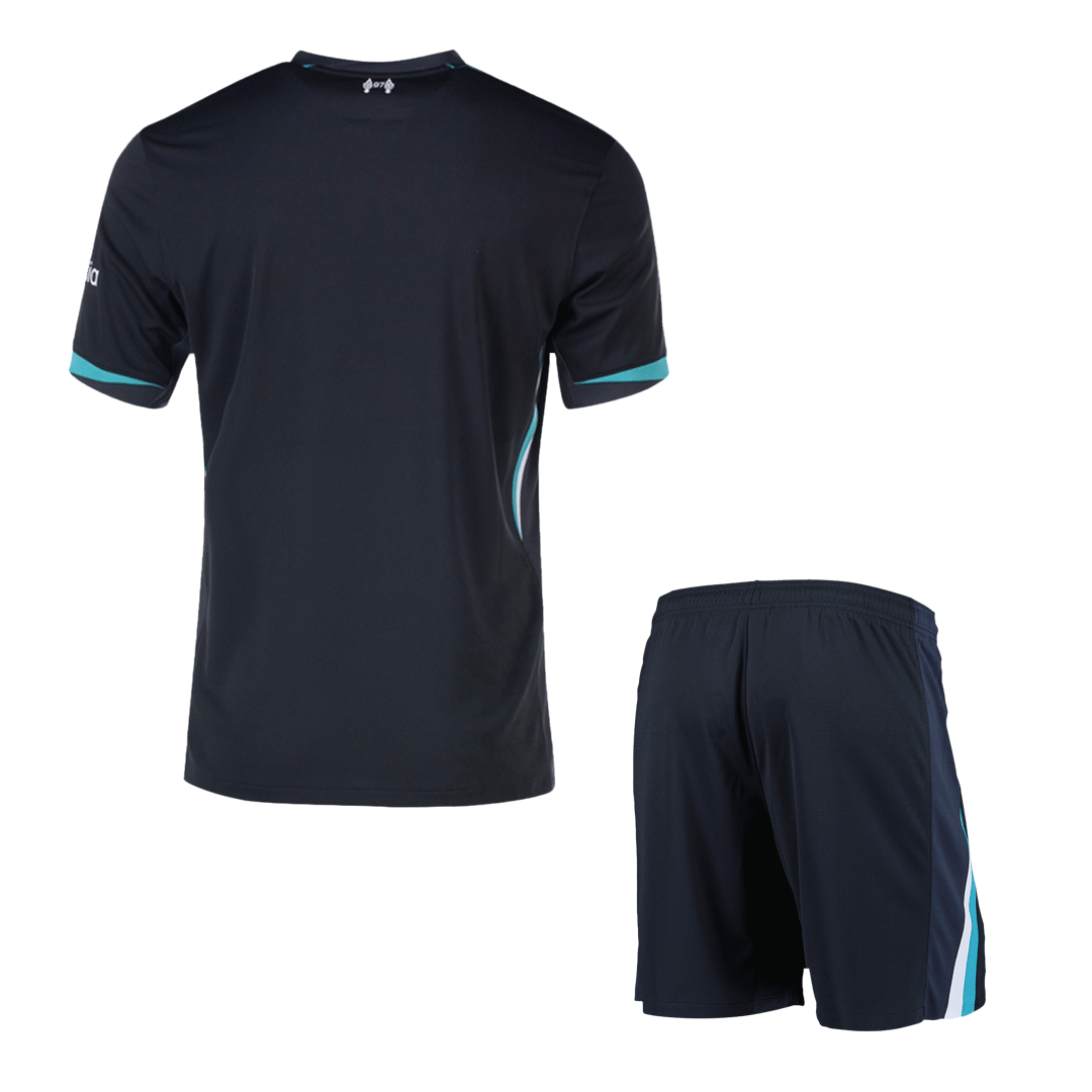 Liverpool Away Soccer Jersey Kit(Jersey+Shorts) 2024/25 Top Soccer Jerseys Store