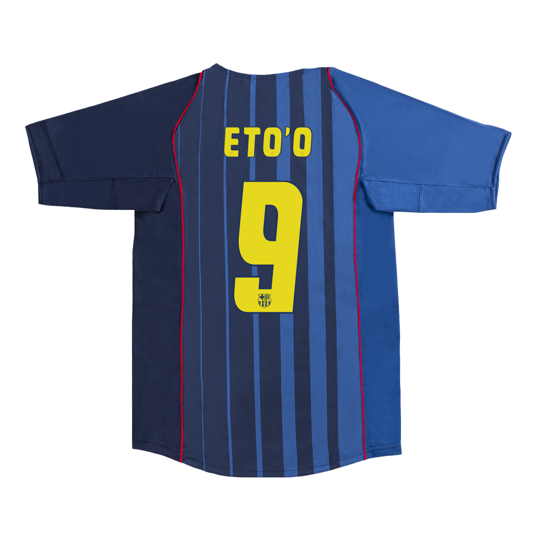 Retro ETO'O #9 2004/05 Barcelona Away Soccer Jersey Top Soccer Jerseys Store