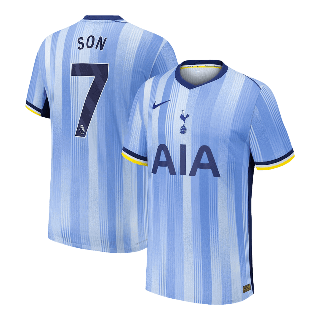 Player Version SON #7 Tottenham Hotspur Away Soccer Jersey 2024/25 Top Soccer Jerseys Store
