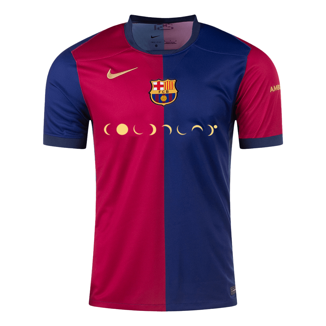Barcelona Home Soccer Jersey 2024/25 - COLDPLAY Top Soccer Jerseys Store