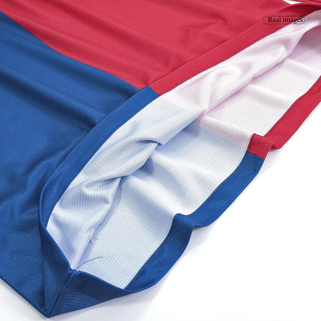 Retro XAVI #6 2008/09 Barcelona Home Long Sleeve  Soccer Jersey- UCL Final Top Soccer Jerseys Store