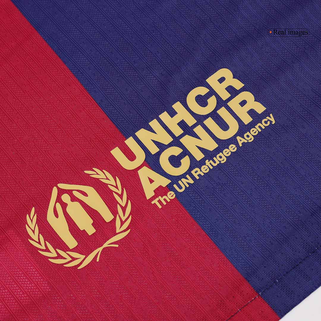 Player Version F.DE JONG #21 Barcelona Home Soccer Jersey 2024/25 Top Soccer Jerseys Store