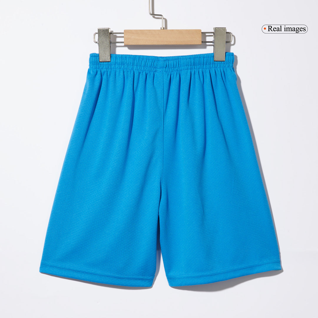 Kid's Cruz Azul Away Soccer Jersey Kit(Jersey+Shorts) 2024/25 Top Soccer Jerseys Store