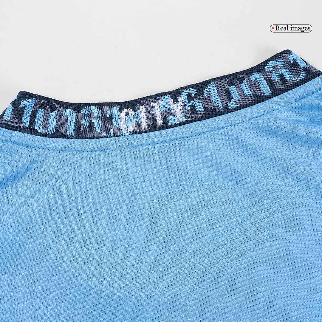 Manchester City Home Soccer Jersey Kit(Jersey+Shorts) 2024/25 Top Soccer Jerseys Store