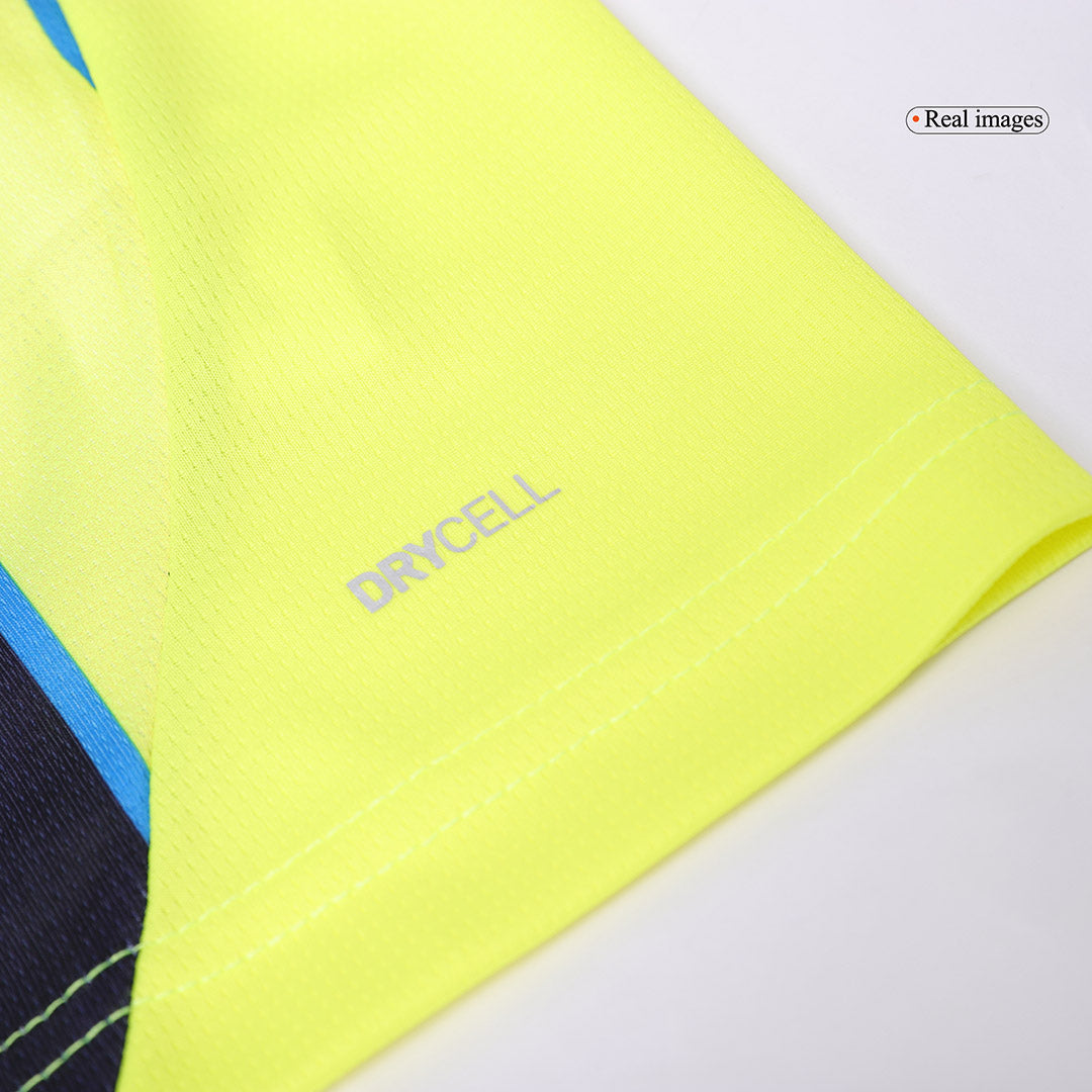 Manchester City Away Soccer Jersey Kit(Jersey+Shorts+Socks) 2024/25 Top Soccer Jerseys Store