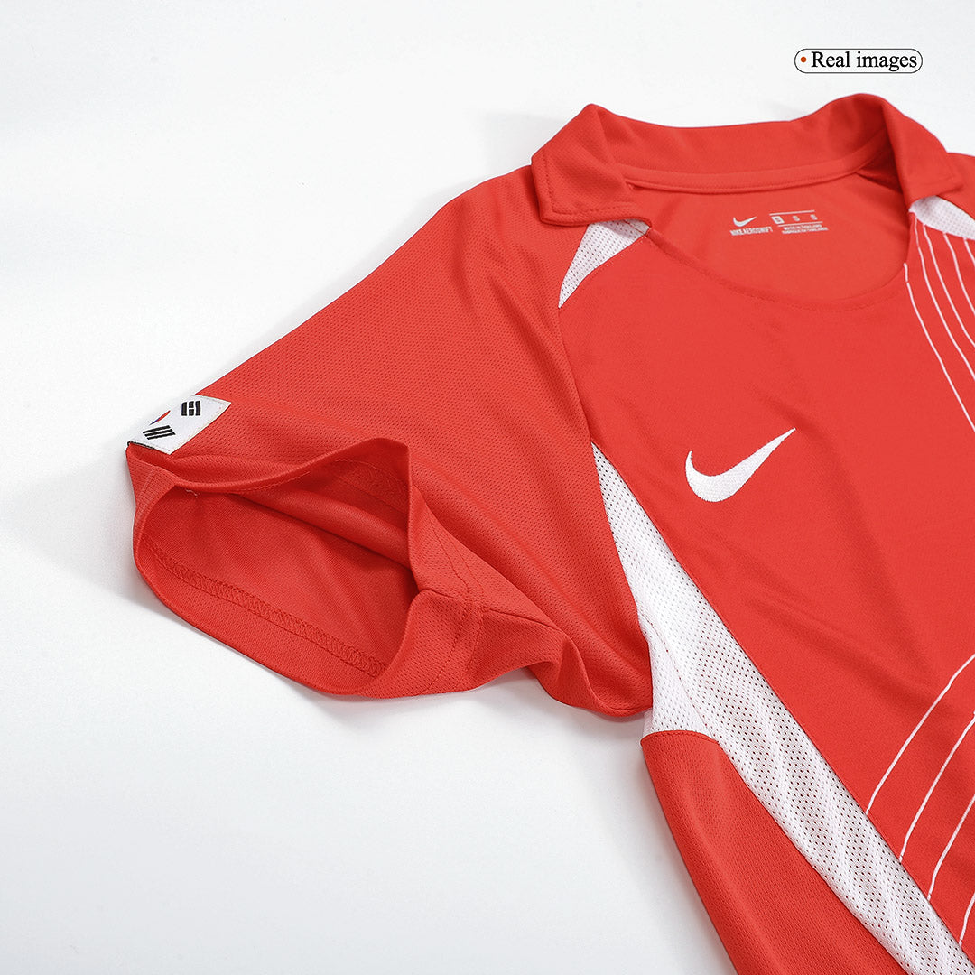 Retro 2002 South Korea Home Soccer Jersey topsoccerjerseys.com