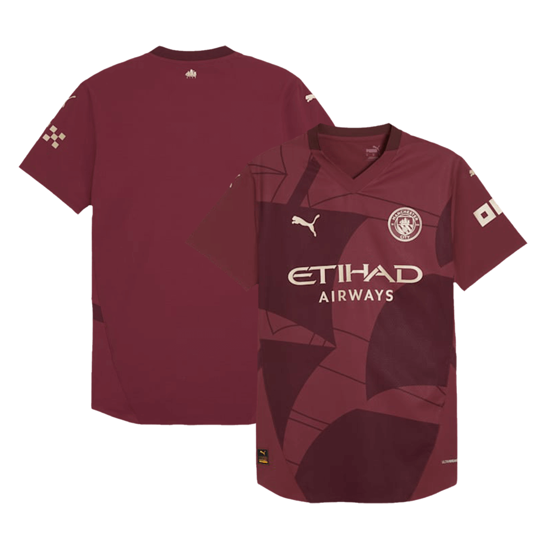 Player Version Manchester City Third Away Soccer Jersey 2024/25 Top Soccer Jerseys Store