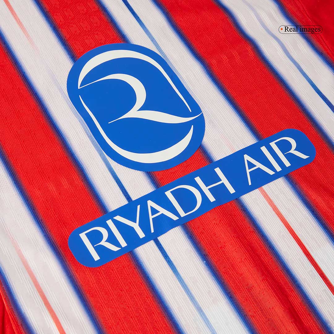 Player Version J.ALVAREZ #19 Atletico Madrid Home  Soccer Jersey 2024/25 Top Soccer Jerseys Store