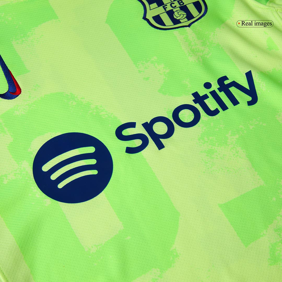 Barcelona Third Away Soccer Jersey Kit(Jersey+Shorts) 2024/25 Top Soccer Jerseys Store