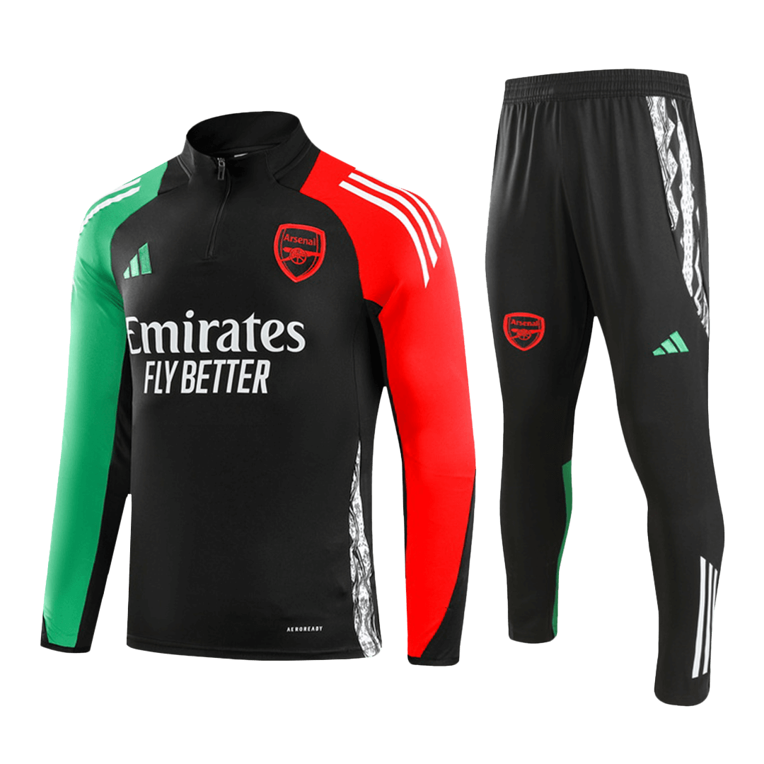 Arsenal Zipper Sweatshirt Kit(Top+Pants) 2024/25 Top Soccer Jerseys Store
