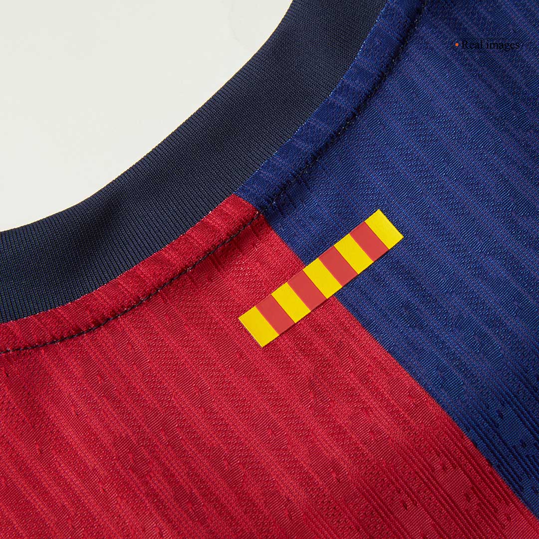 Player Version Barcelona Home Soccer Jersey 2024/25 - COLDPLAY Top Soccer Jerseys Store