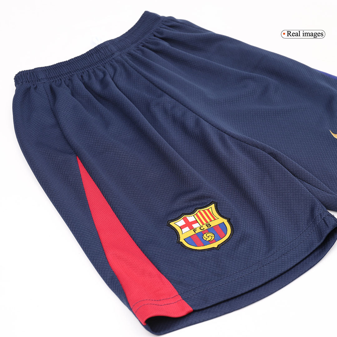 Kid's Barcelona Home  Soccer Jersey Kit(Jersey+Shorts+Socks) 2024/25 Top Soccer Jerseys Store