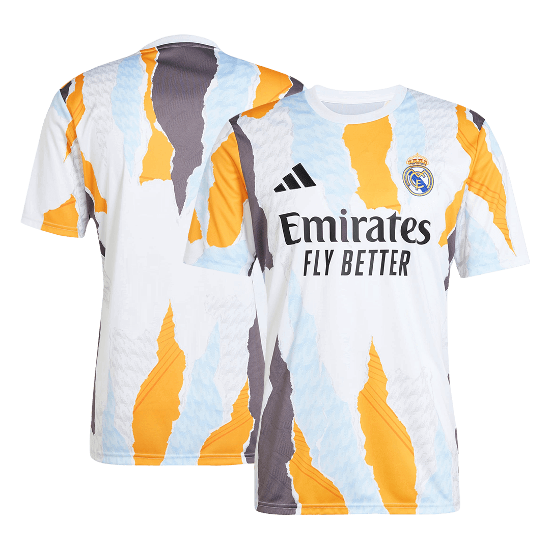 Real Madrid Pre-Match Training Soccer Jersey 2024/25 Top Soccer Jerseys Store