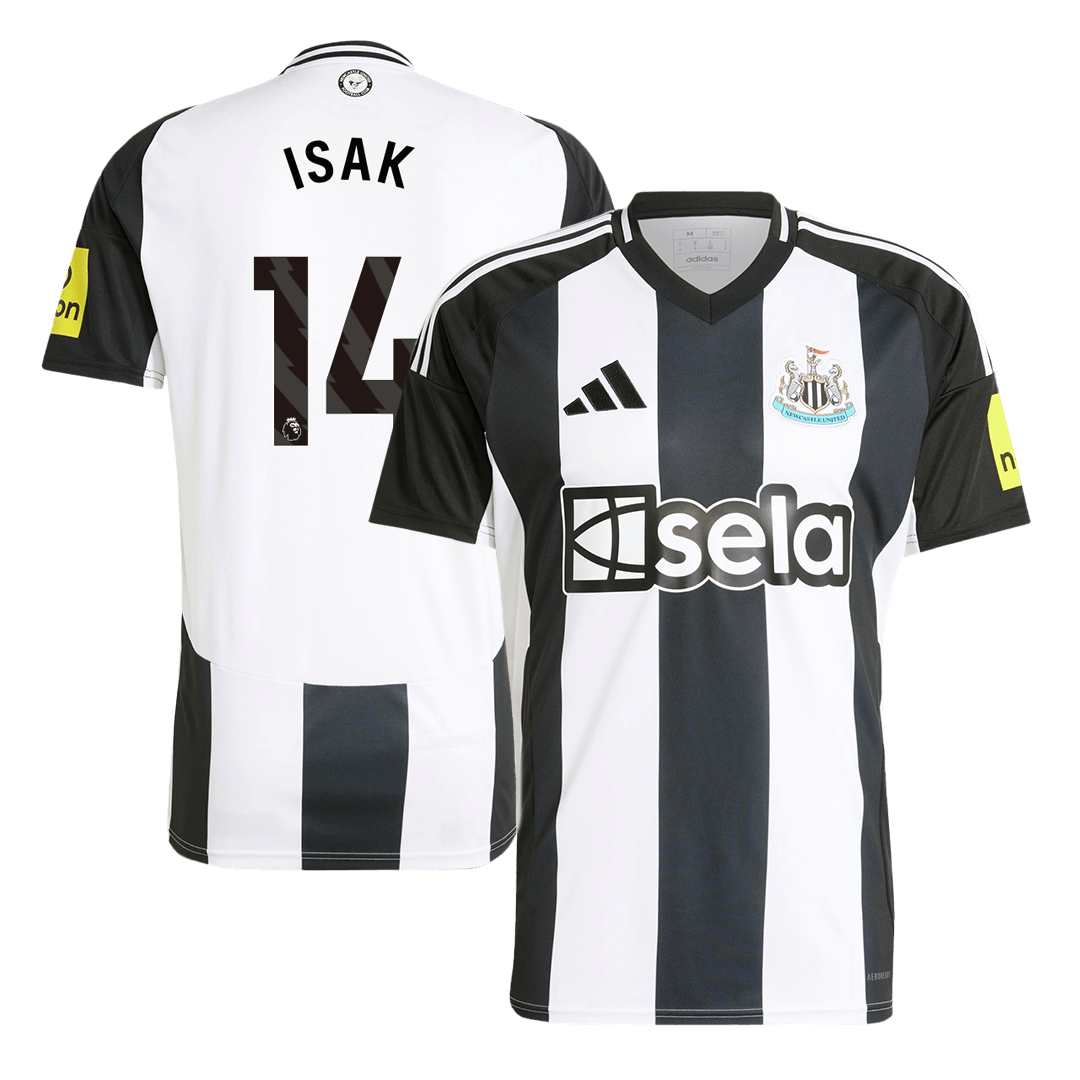 ISAK #14 Newcastle United Home Soccer Jersey 2024/25 Top Soccer Jerseys Store
