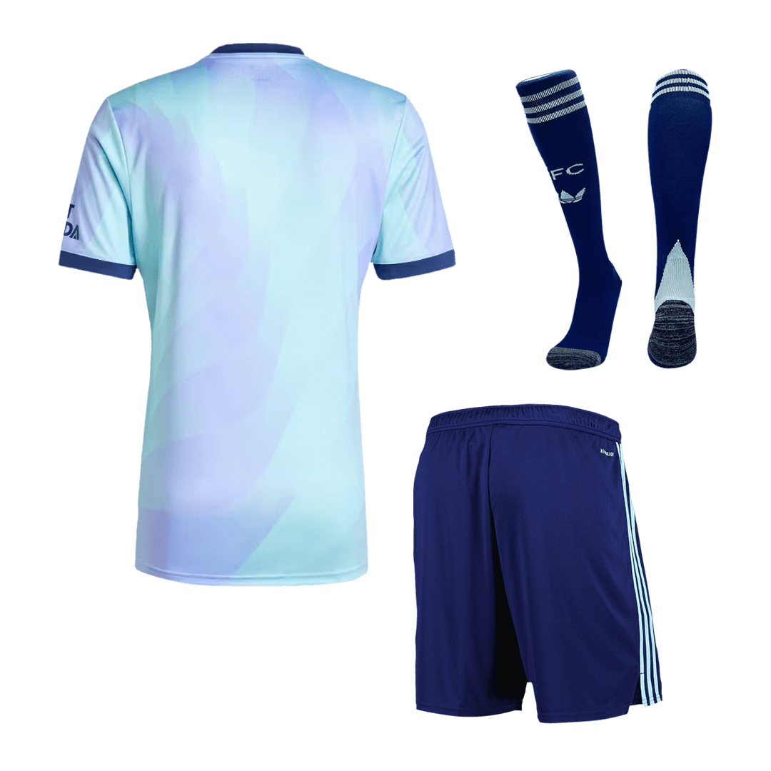 Arsenal Third Away Soccer Jersey Kit(Jersey+Shorts+Socks) 2024/25 Top Soccer Jerseys Store