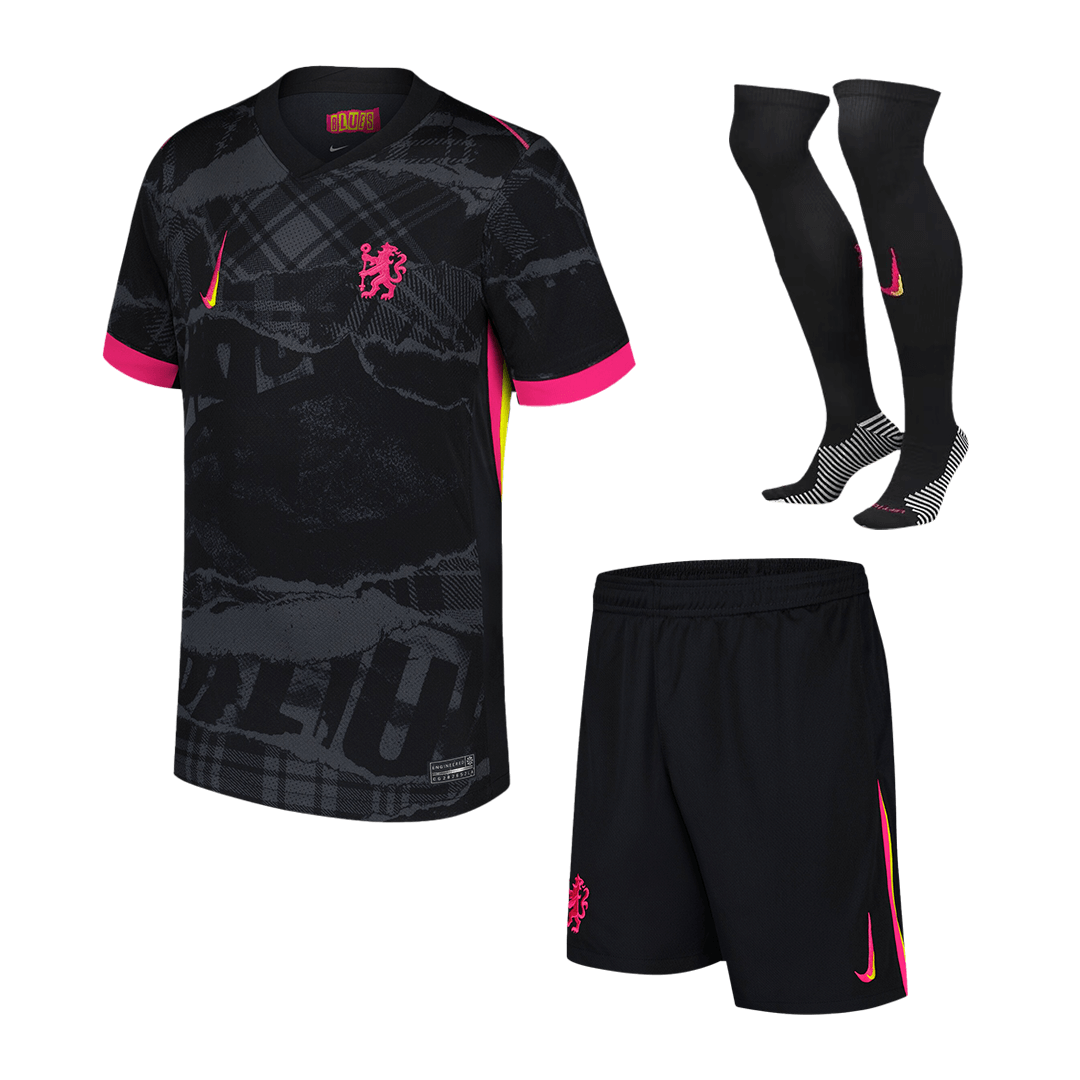 Chelsea Third Away Soccer Jersey Kit(Jersey+Shorts+Socks) 2024/25 Top Soccer Jerseys Store