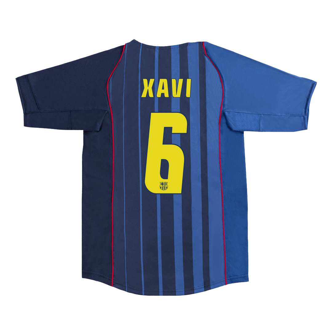 Retro XAVI #6 2004/05 Barcelona Away  Soccer Jersey Top Soccer Jerseys Store