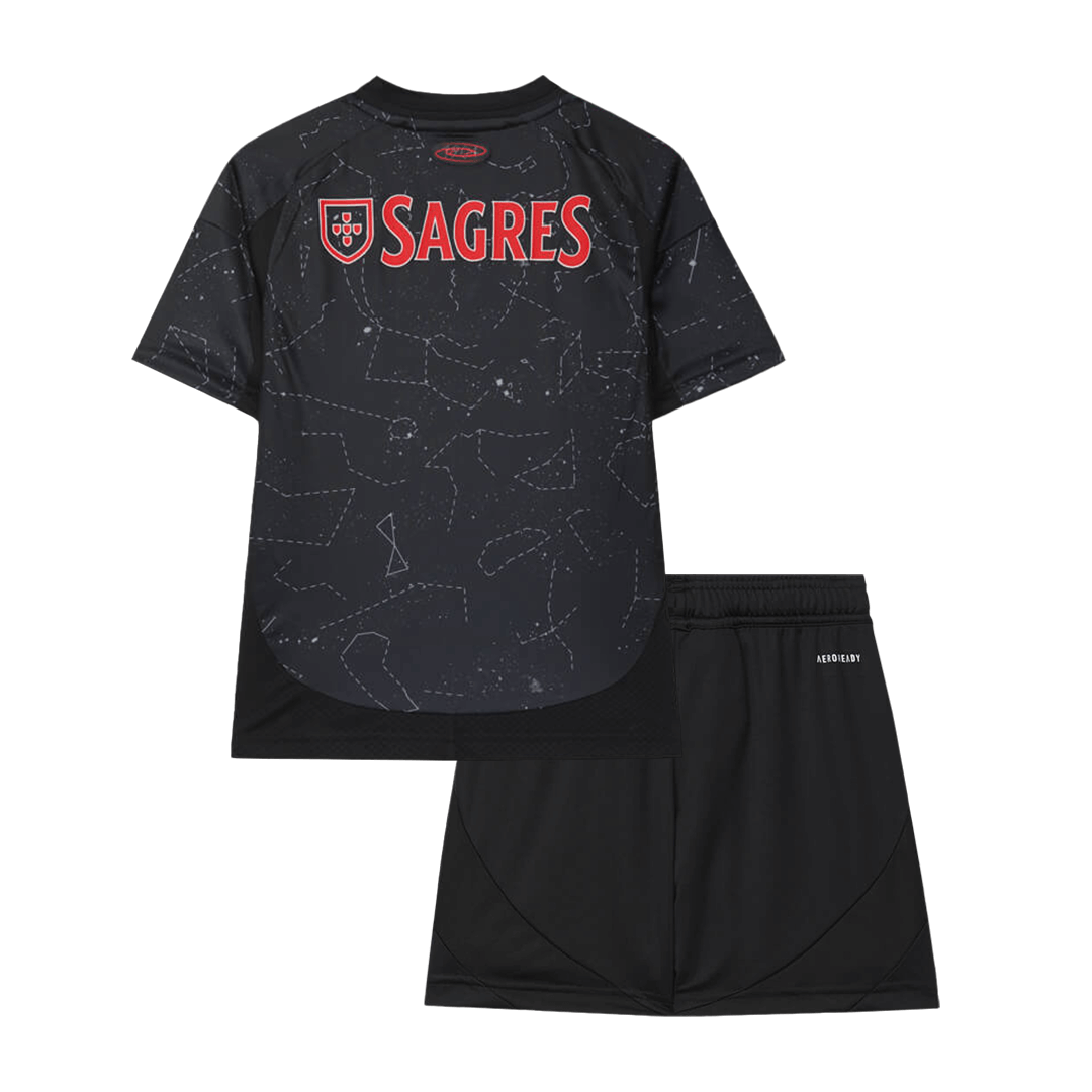 Kid's Benfica Away  Soccer Jersey Kit(Jersey+Shorts) 2024/25 Top Soccer Jerseys Store