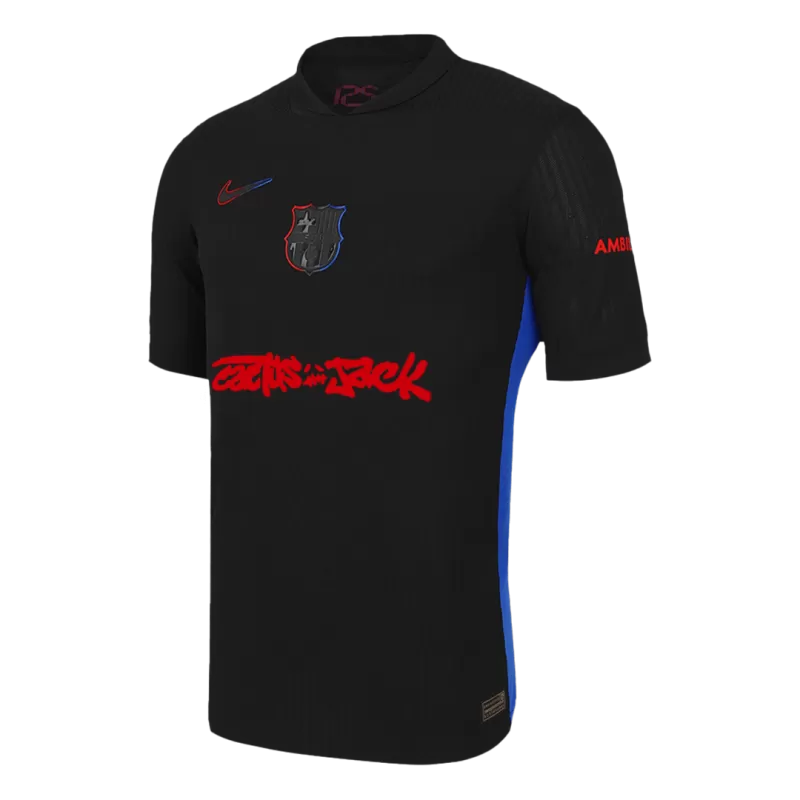 Player Version Barcelona X Travis Scott Away Soccer Jersey 2024/25