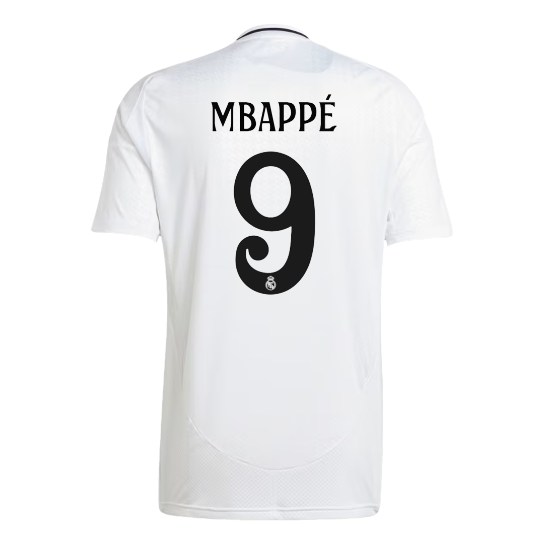 MBAPP? #9 Real Madrid Home  Soccer Jersey 2024/25 Top Soccer Jerseys Store