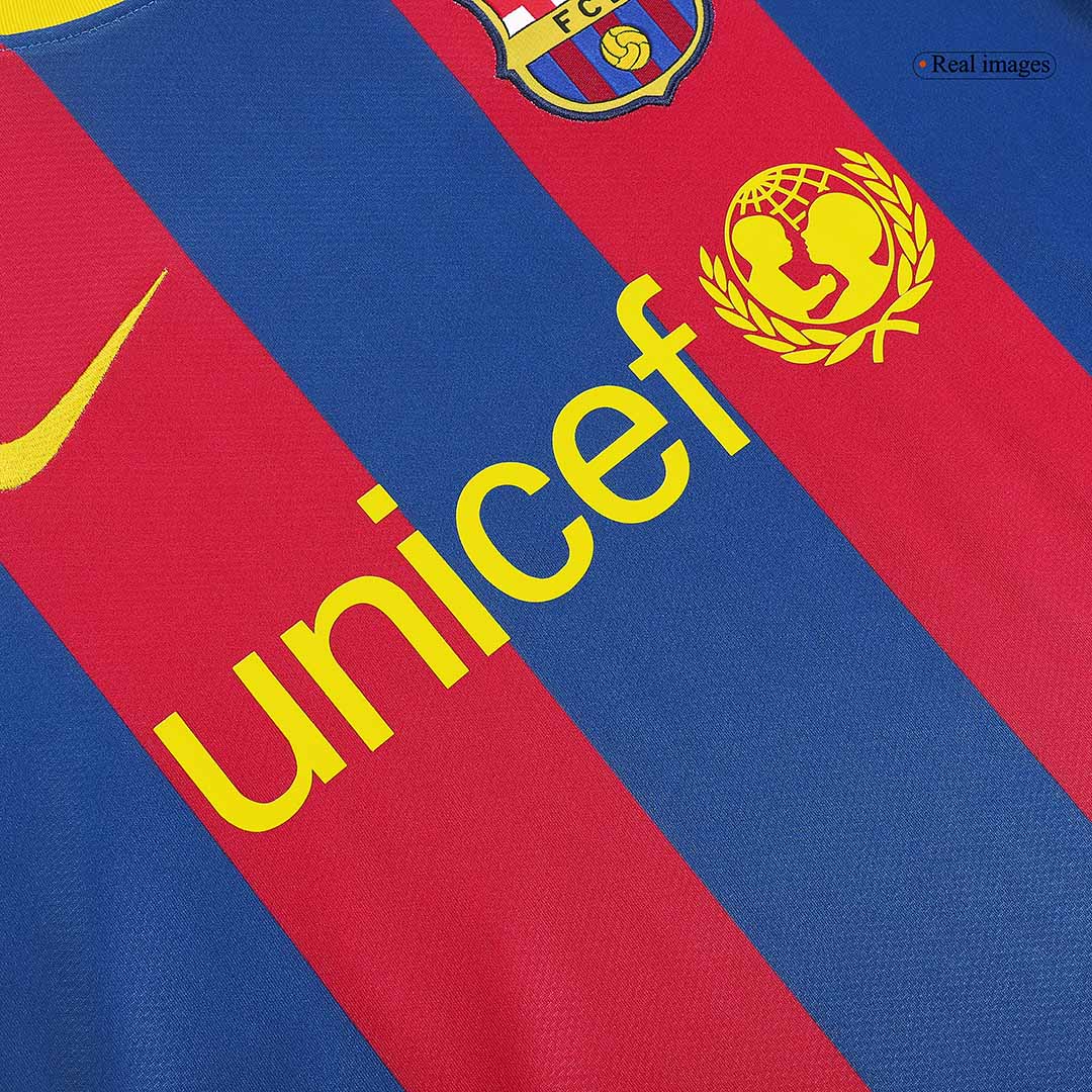 Retro A.INIESTA #8 2010/11 Barcelona Home  Soccer Jersey Top Soccer Jerseys Store