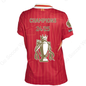 Women's Liverpool Home Cheap Soccer Jersey 2024/25 | Premier League Champions Go Soccer World Shop