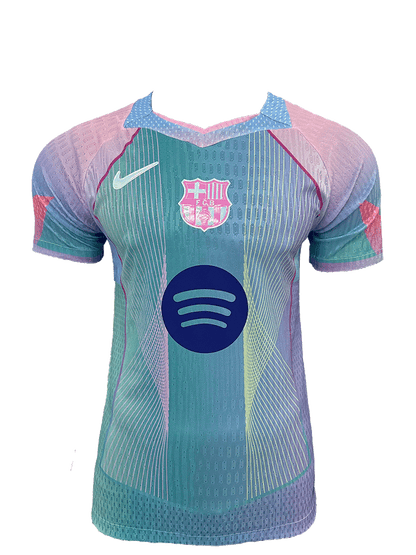 Player Version Barcelona design blue pink Jersey 25/26