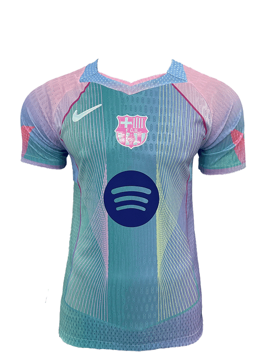 Player Version Barcelona design blue pink Jersey 25/26