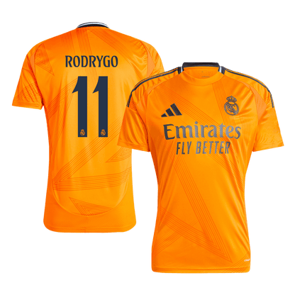 RODRYGO #11 Real Madrid Away  Soccer Jersey 2024/25 Top Soccer Jerseys Store