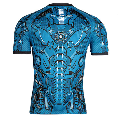 SSC Napoli Blue Training Soccer Jersey 2025/26