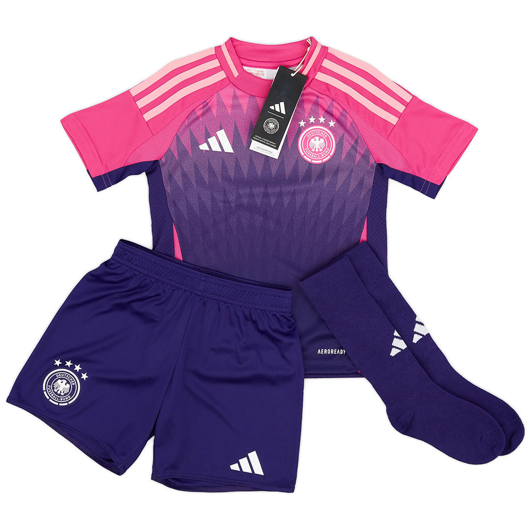 Komplet koszulek wyjazdowych dziecięcych Niemiec na Euro 2024 Top Soccer World Shop