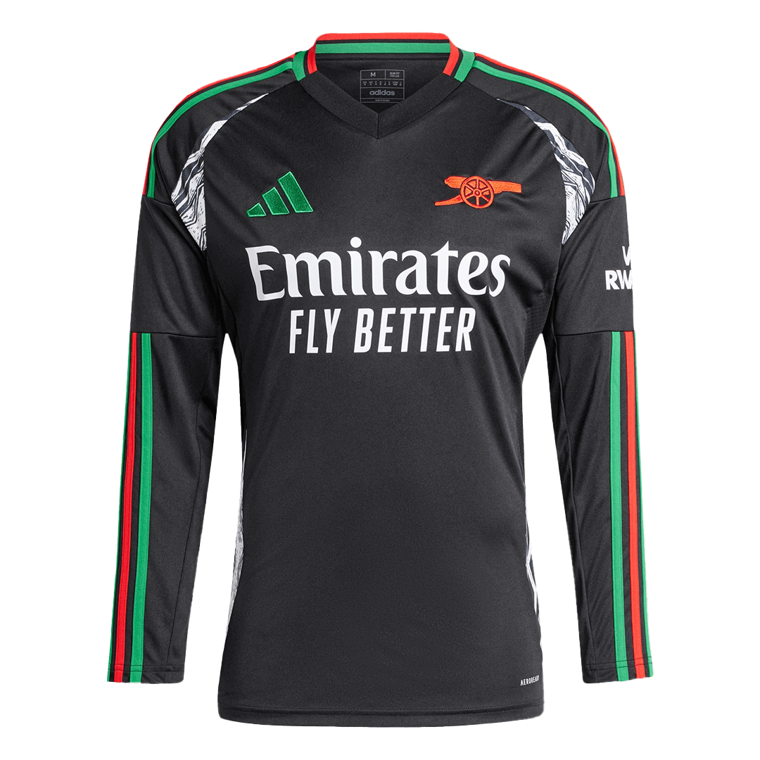 Arsenal Away Long Sleeve  Soccer Jersey 2024/25 Top Soccer Jerseys Store