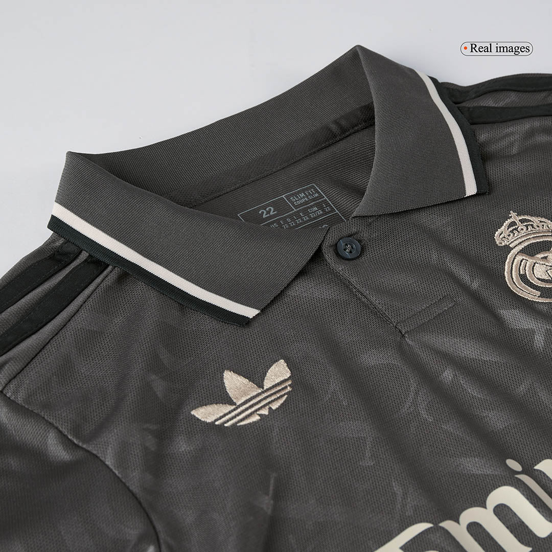 Kid's Real Madrid Third Away  Soccer Jersey Kit(Jersey+Shorts) 2024/25 Top Soccer Jerseys Store