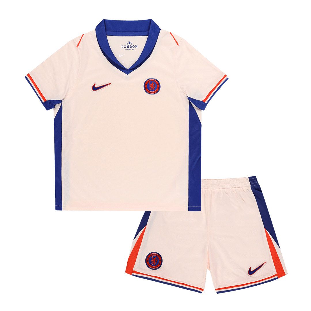 Kid's Chelsea Away  Soccer Jersey Kit(Jersey+Shorts) 2024/25 Top Soccer Jerseys Store