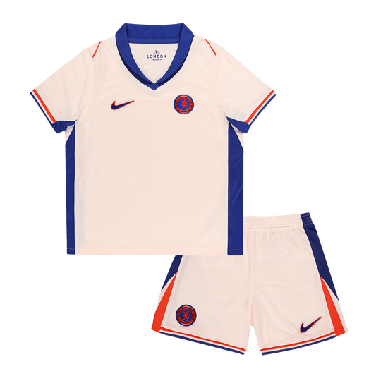 Kid's Chelsea Away  Soccer Jersey Kit(Jersey+Shorts) 2024/25 Top Soccer Jerseys Store