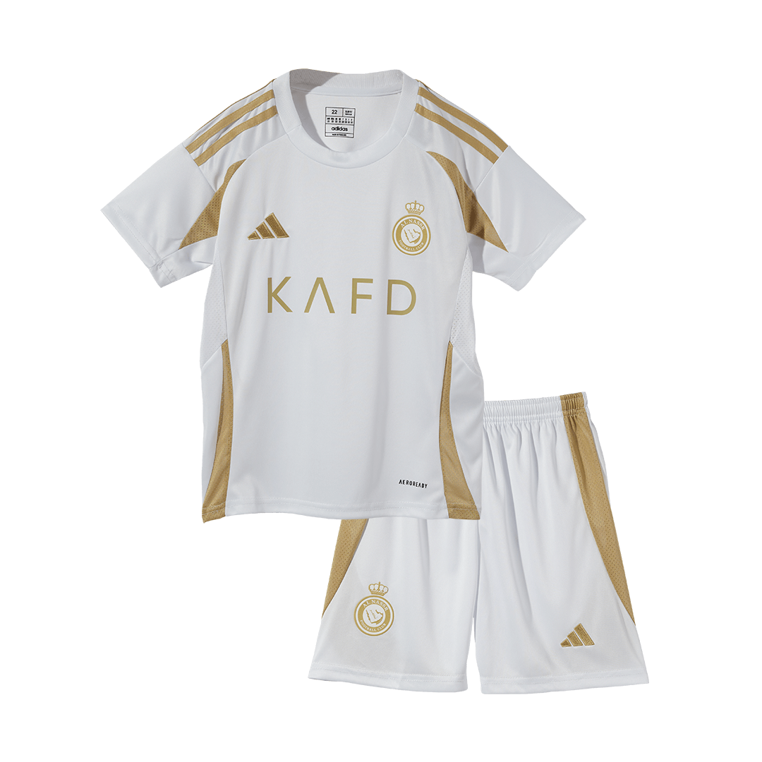 Kid's RONALDO #7 Al Nassr Third Away  Soccer Jersey Kit(Jersey+Shorts) 2024/25 - ACL Top Soccer Jerseys Store