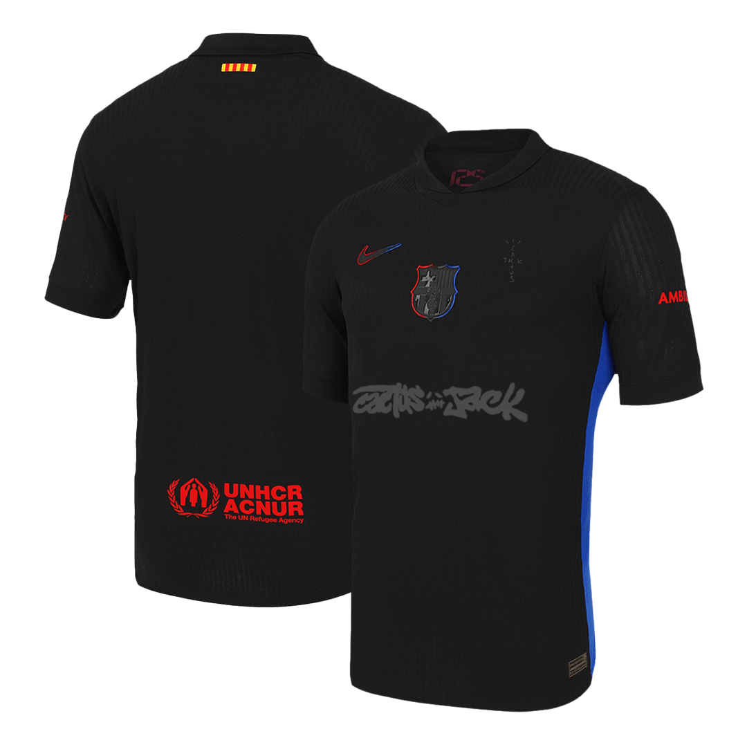 Player Version Barcelona X Travis Scott Away Soccer Jersey 2024/25