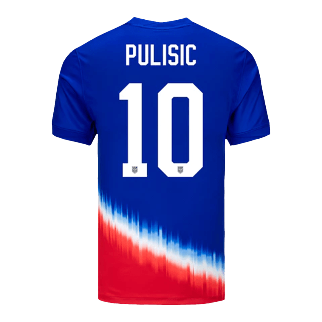 [Super Quality] Men's USA PULISIC #10 Away Soccer Jersey Copa América 2024
