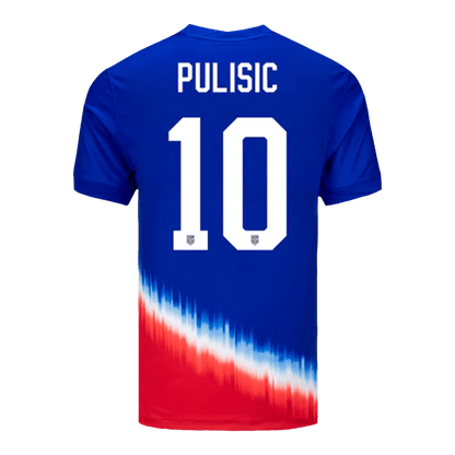 [Super Quality] Men's USA PULISIC #10 Away Soccer Jersey Copa América 2024