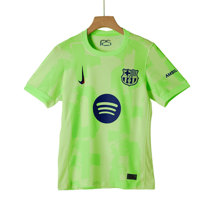 Barcelona Third Away  Soccer Jersey Kit(Jersey+Shorts) 2024/25 - (Spotify Logo Without Text) Top Soccer Jerseys Store
