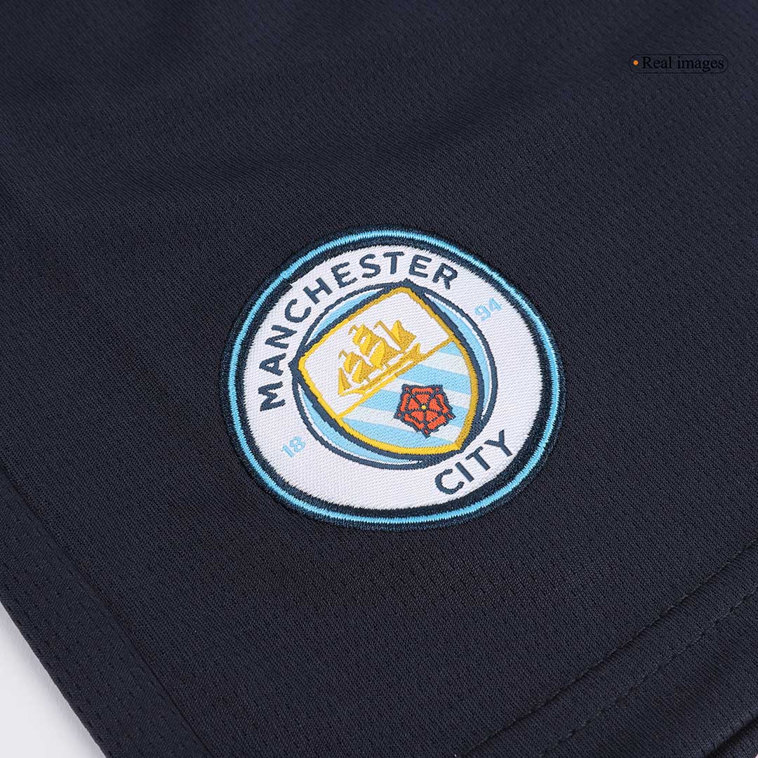 Manchester City Away  Soccer Jersey Kit(Jersey+Shorts) 2024/25 Top Soccer Jerseys Store