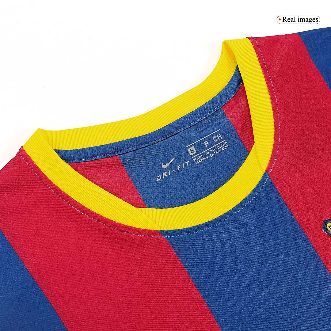 Retro MESSI #10 2010/11 Barcelona Home  Soccer Jersey Top Soccer Jerseys Store
