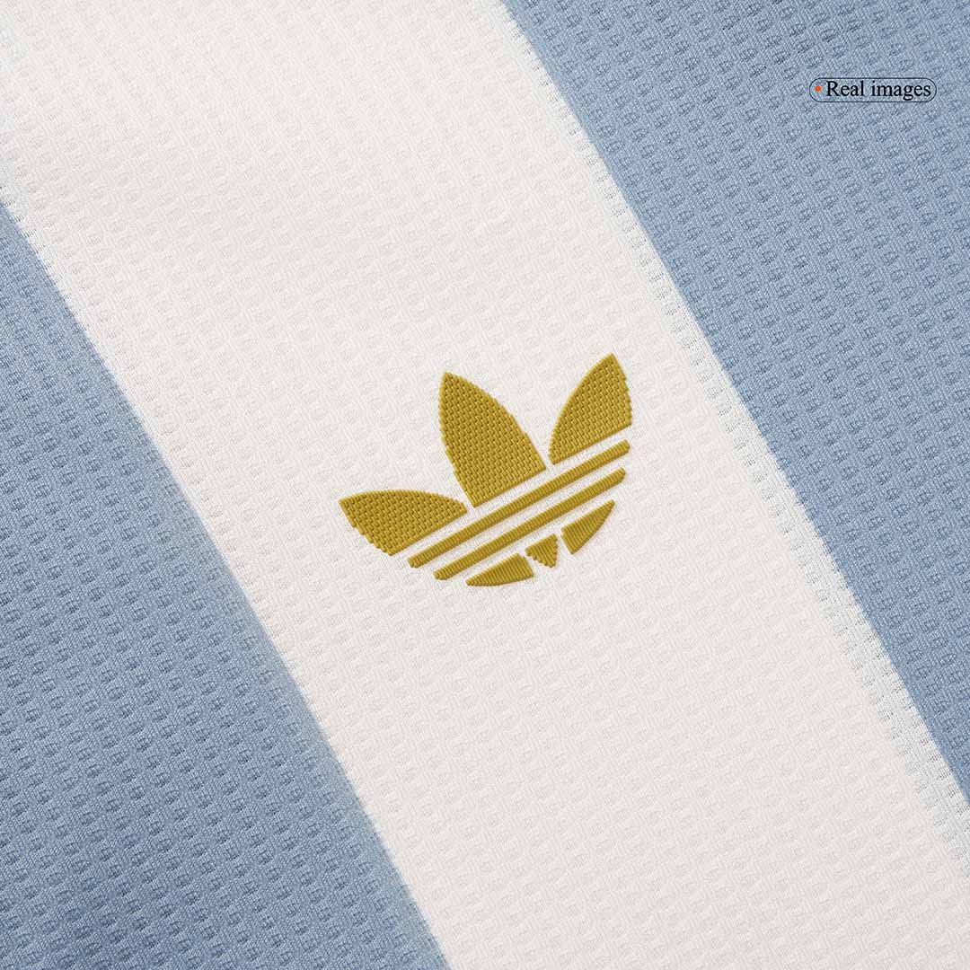 Kid's Argentina  Soccer Jersey Kit(Jersey+Shorts) 2024 - 50th Anniversary Top Soccer Jerseys Store