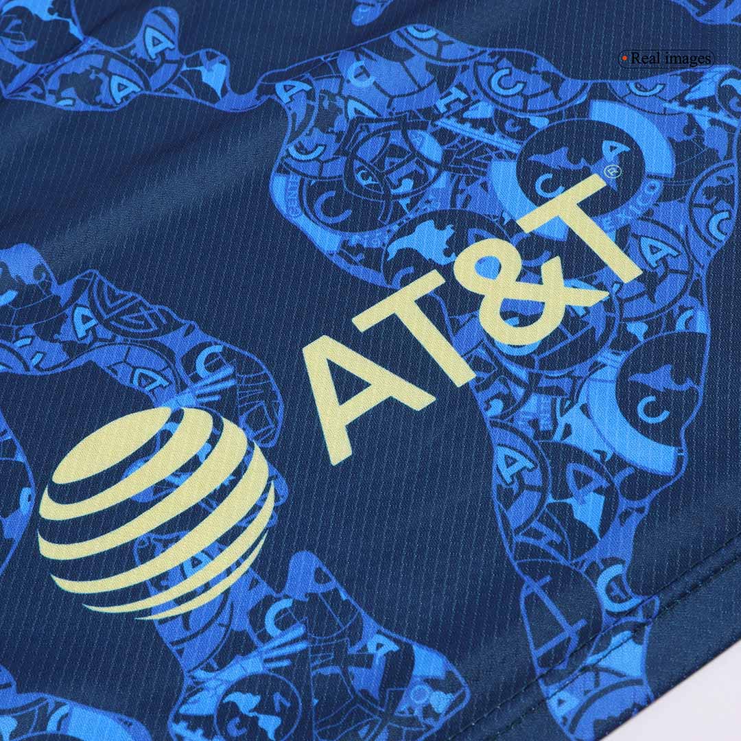 Kid's Club America Away  Soccer Jersey Kit(Jersey+Shorts) 2024/25 Top Soccer Jerseys Store