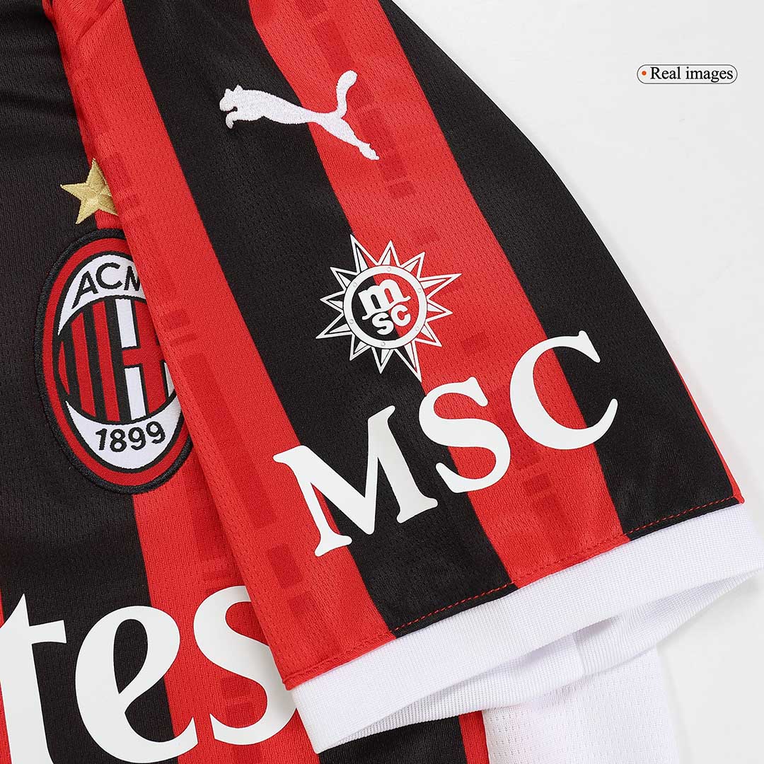 GIMENEZ #7 AC Milan Home  Soccer Jersey 2024/25 Top Soccer Jerseys Store